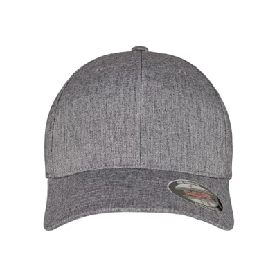 Image of Flexfit Heatherlight Cap, Size: S/M, Melange dark grey