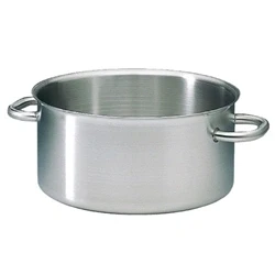Image of Matfer Bourgeat Excellence Stainless Steel Casserole Pan 28cm