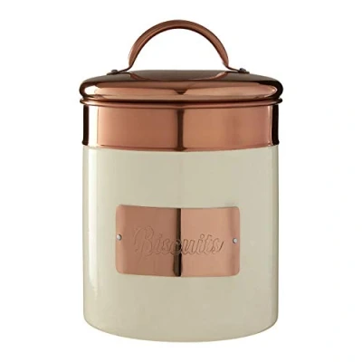 Image of Premier Housewares 507358 Biscuit Canister, Stainless Steel