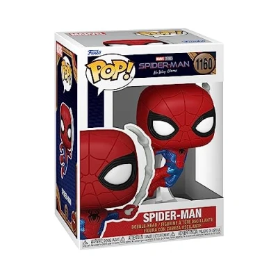 Image of Funko Pop! Marvel: Spiderman No Way Home 2021 Spider man SM Finale Suit Collectable Vinyl Figure Gift Idea Official Merchandise Toys for Kids &amp; Adults Movies Fans