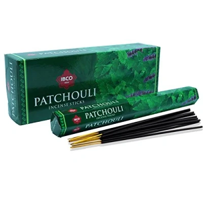Image of PATCHOULI INCENSE STICKS Box of 6 Packets