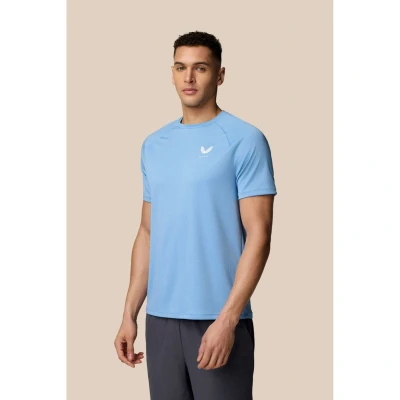 Image of Castore CMC30783 Short Sleeve T Shirt L Blue