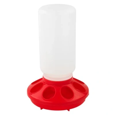 Image of KCT Automatic Chicken Feeder 1KG Outdoor Poultry Feed Trough Hen Bird Duck Food