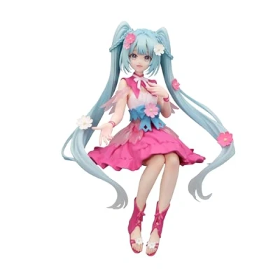 Image of FURYU Corporation Hatsune Miku Noodle Stopper Figure Flower Fairy Cosmos