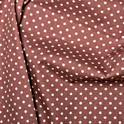 Image of 100% Cotton 3mm Polka Dot * Rose &amp; Hubble Superior Poplin Fabric in 40 Colours (DEEP Rose) (ONE METRE)