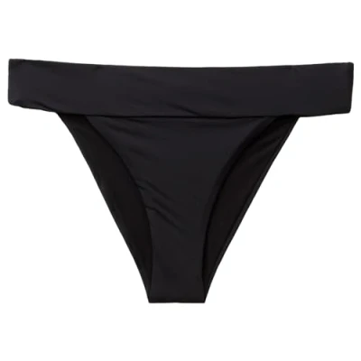 Image of United Colors of Benetton Women&#039;s Sea Briefs 3p5h5s03g Bikini Bottoms, Black 700, L
