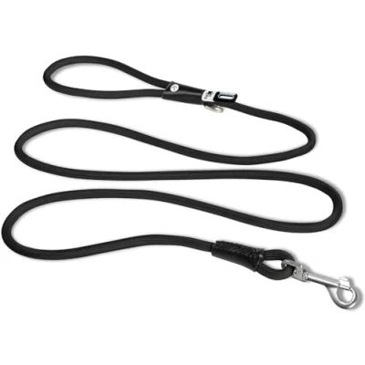 Image of Stretch Comfort Leash Black L