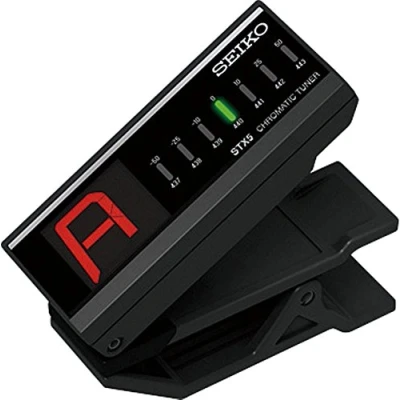 Image of Seiko STX5E Stylish Clip on Chromatic Tuner