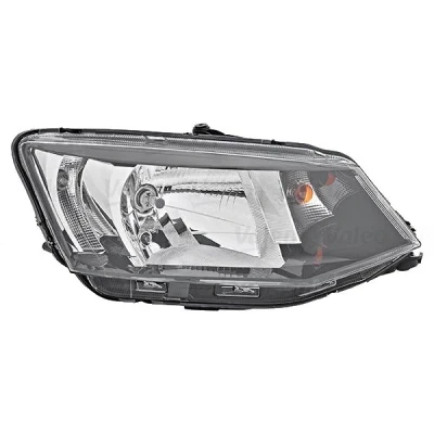 Image of 6V1941016 Headlights VALEO ORIGINAL PART 046605 SKODA: Fabia III Hatchback