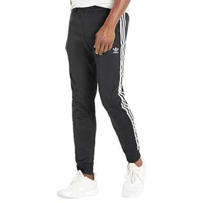 Image of adidas Originals Men&#039;s Adicolor Classics Superstar Track Pants, Black, XXL