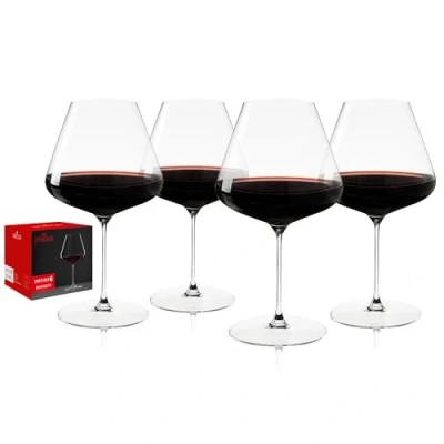 Image of Spiegelau Definition Set of 4 Burgundy Glasses
