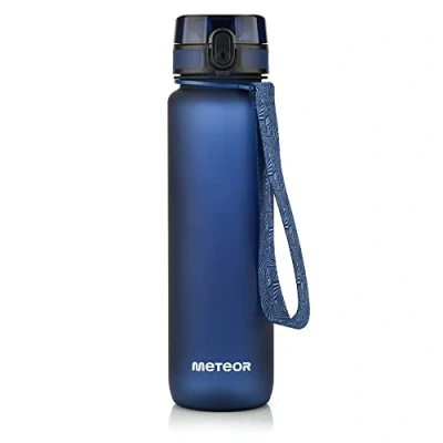 Image of Water Bottle Fruit Infuser 350 ml 500ML 650ML 1000ML Large Reusable BPA Free Plastic Drinks Leak Proof Lid for Sports Gym Kids Core Infusion at Home Travel (1000 / 32 oz, Navy Blue)