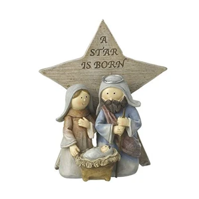 Image of Heaven Sends Resin Nativity Scene Star