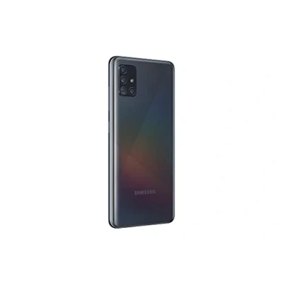 Image of Samsung Galaxy A51 Mobile Phone; Sim Free Smartphone Prism Crush Black, (UK Version)
