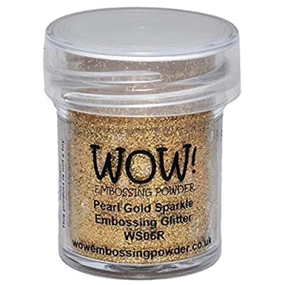 Image of WOW! Embossing Powder 15ml, Pearl Gold Sparkle