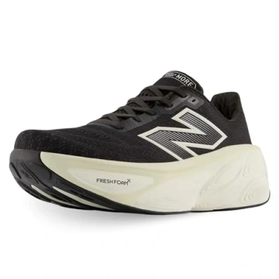 Image of New Balance Fresh FOAM X MORE V5 Road running shoes, Men&#039;s, Size: 8.5, Black cement Textile/synthetics