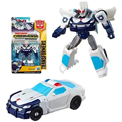 Image of Transformers E3636 Cyberverse Action Attackers: Warrior Class Prowl Figure Toy
