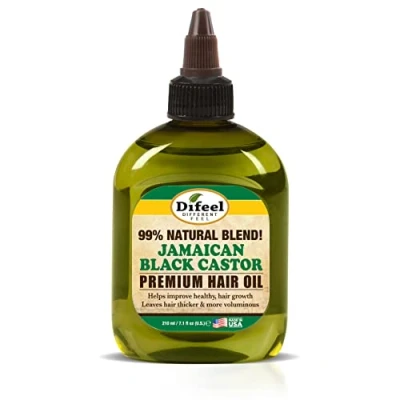 Image of Difeel Premium Natural Jamaican Black Castor Hair Oil 7.78 oz for Growth