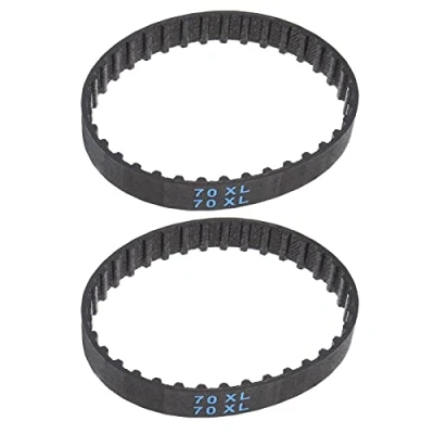 Image of EMSea 2pcs Rubber Planer Drive Belt 321200 X40510 35 Teeth Closed Loop Timing Compatible with Black?Decker BD710 BD720 KW710 KW711 DN710