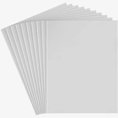 Image of Belle Vous 10 Pack A4 White EVA Foam Sheets L30 x W23cm / 12 9 inches 6mm Thick Craft for Cosplay, Halloween, Paper Scrapbooking, DIY Arts and Crafts Projects