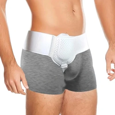 Image of VKWE Hernia Belt For Men Truss,Inguinal Support Left or Right Side, Post Surgery Men&#039;s Inguinal Truss Inguinal, Groin Hernias, Adjustable Waist Strap