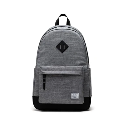 Image of Herschel Unisex&#039;s Heritage Backpack, Raven Crosshatch, One Size