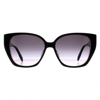Image of Sunglasses Alexander mcqueen Am0284s col. 002 Woman Butterfly Black