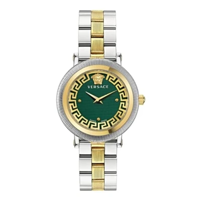 Image of Versace Greca Flourish WoMens Multicolour Watch VE7F00523 Stainless Steel (archived) One Size