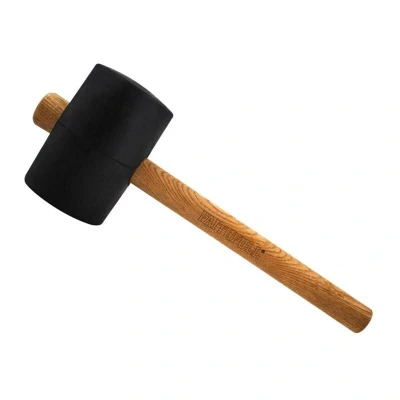 Image of Faithfull FSC Black Rubber Mallet 40oz
