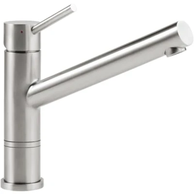 Image of Villeroy &amp; Boch 927500LC Como X Kitchen Sink tap, Solid Stainless Steel, Hochdruck Excenter Funktion