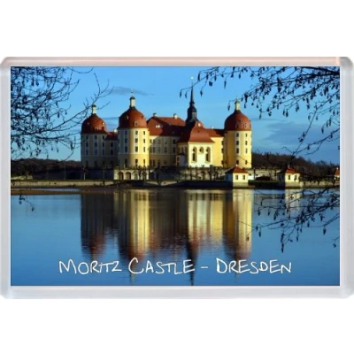 Image of Moritz Castle Dresden Germany Novelty Jumbo Fridge Magnet