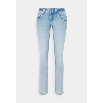 Image of Pepe jeans Slim fit lightblue denim, Women&#039;s, Size: 32x34, Light/blue denim