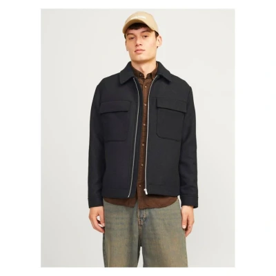 Image of Jack &amp; Jones Premium Jprblurussel Jacket Light jacket, Men&#039;s, Size: Medium, Black