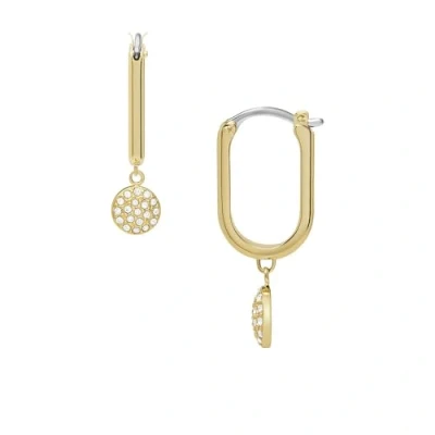 Image of Fossil earring Sadie Single goldcoloured, Women&#039;s, Size: One Size, Gold coloured
