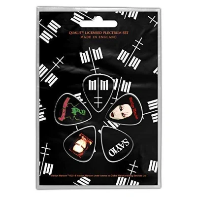 Image of Marilyn Manson 5 Plectrum Pack (rz)