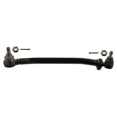 Image of 6704600905, 6704601805, 6704602205, A6704600905, A6704601805 Centre Rod Assembly FEBI BILSTEIN 39597 Front Axle Push with crown nut