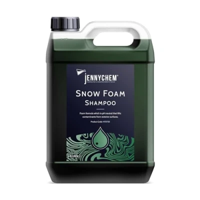 Image of Jennychem Car Snow Foam Shampoo 5l Highly Foaming pH Neutral for Paintwork Shine &amp; Extremely Powerful Vehicle Cleaning