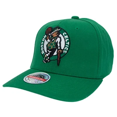 Image of Mitchell &amp; Ness M&amp;N Stretch Snapback Cap GROUND 2.0 Boston Celtics One Size