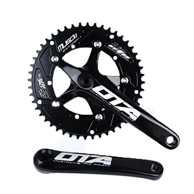 Image of SENQI Road Bicycle Fixed Gear Bike 48T*170mm Single Speed Crankset AL 7075 Crank &amp; Chainwheel
