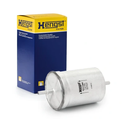 Image of 0J1201511A, 1J0201511A, 1JO201511A Fuel Filter HENGST H111WK In Line AUDI: TT Coupe, A4 B7 Saloon, A8 D3, VOLKSWAGEN: Golf 4