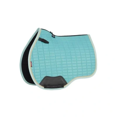 Image of LeMieux Suede GP Square Saddlepad (Lagoon, Large)