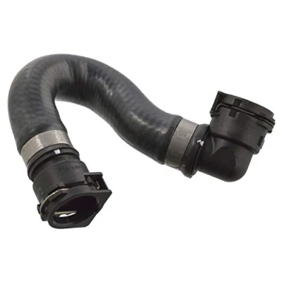 Image of 17127532063 Radiator Hose FEBI BILSTEIN 103886 EPDM (ethylene propylene diene Monomer (M class) rubber) with quick couplers BMW: 1 Hatchback, Coupe