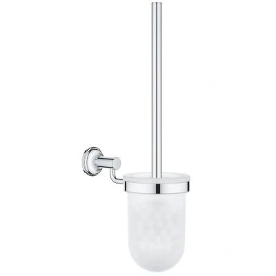 Image of Grohe Essentials Authentic Toilet Brush Set Chrome (40658001)