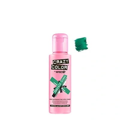Image of Renbow Crazy Color Semi Permanent Hair Dye Emerald Green 53 100ml