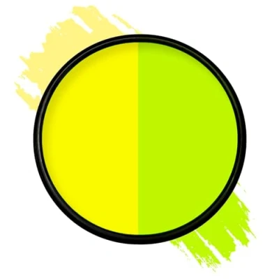 Image of Mehron Makeup Paradise AQ Face &amp; Body Paint (1.4 oz) (Stardust Neon Yellow/Yellow UV)
