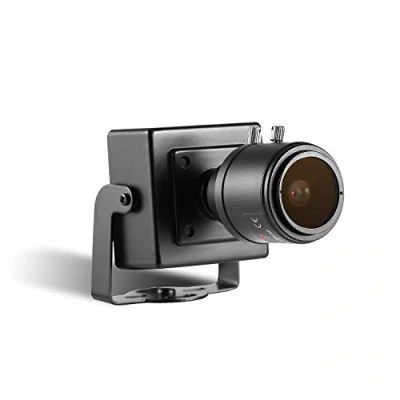 Image of Revotech HD 3MP Zoom Mini POE IP Camera, Indoor Security Camera 2.8 12mm Manual Lens P2P Remote View CCTV Video Cam H.265 (I712 P Black)