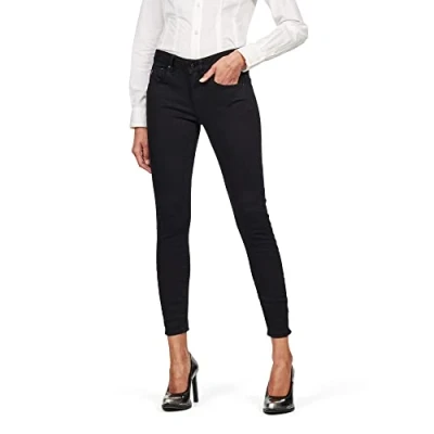 Image of G Star Women&#039;s Arc 3D Skinny Jeans, black (pitch D05477 B964 A810), 23W / 28L