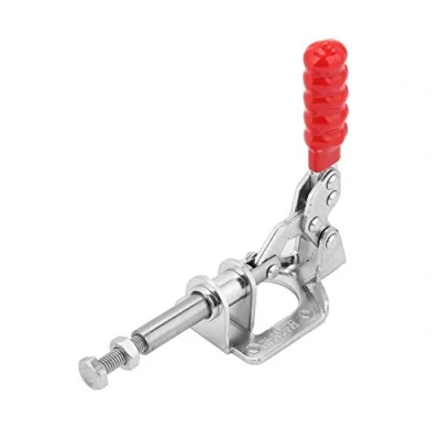 Image of Toggle Clamps Quick Release Akozon Clamp Iron Galvanized Fixed Holding Latch Push Pull Action Hand Tool for Machine Operation, Woodworking, Welding, Molding(GH 302 FM)