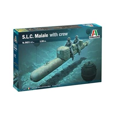 Image of Italeri 5621 S.L.C. Pig with Crew, Scale 1:35, Model Kit, Plastic Model, Multicolor, IT5621