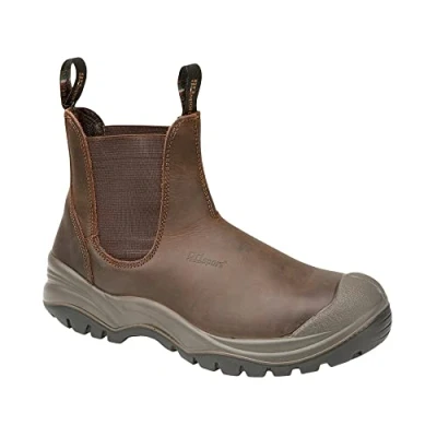 Image of Grisport Men&#039;s Chukka S3 Safety Boots Brown 8 UK 42EU